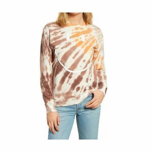 Desert Dreamer Smile Originals Sweatshirt Top Size L Mauve Tie Dye NWT B88